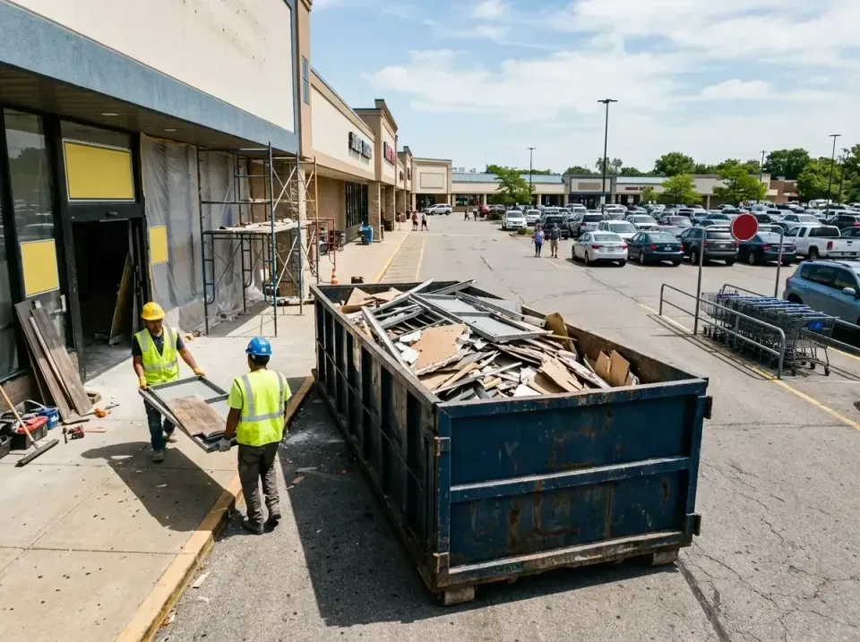 retail-store-renovation-debris-003 — frequently asked questions, Roll-off Dumpster Rentals in Sabina, OH